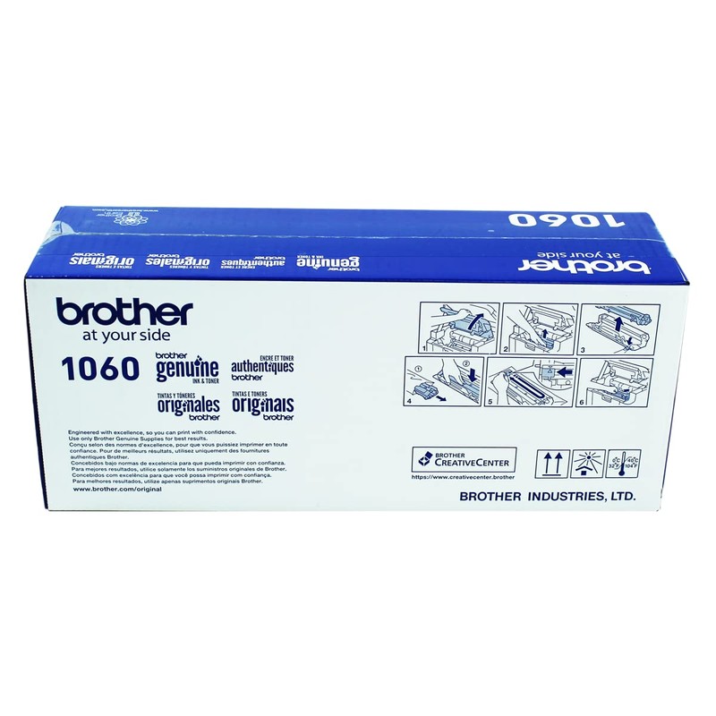 BROTHER TN1060 Cartucho de Tóner para DCP1512/HL1112 Clr, Negro, Talla