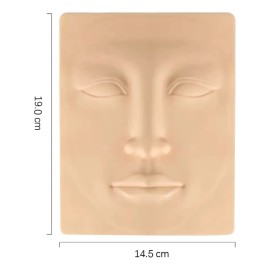 2 Piel Sintética De Látex 3d Para Practicar Microblading