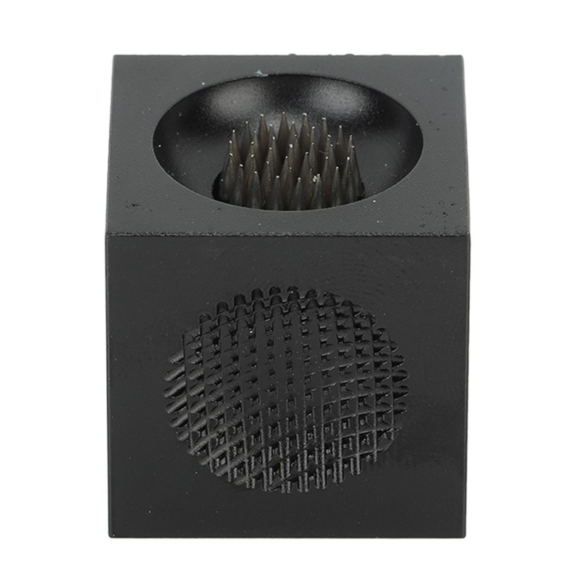 Pool Cue Tip Repair Tool Multifunctional Cube Shape Aluminum Alloy