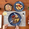 Vicrays 12-Piece Ceramic Dinnerware Set, Dinner Plates, Salad Plates &