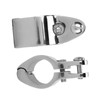 2pcs Stainless Steel Boat Marine Hinged Upper Jaw Slide Hardware