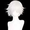 Silver hair short cut wig (WFIVJ9A) / 은발 숏컷트 가발 (WFIVJ9A)