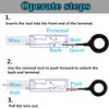 yuentoen Terminal Ejector Kit for Car, Terminal Removal Tool Set,