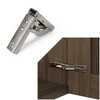 YIDELAI 90 Degree Folding Hinge Stainless Steel Elastic Folding Hinge