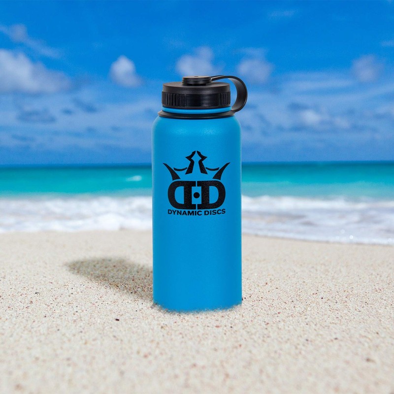 D·D DYNAMIC DISCS 32oz Disc Golf Water Bottle | Powder-Coated