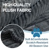 Pet Couch Cover Washable Fuzzy Sofa Slipcovers Non-Slip Quilted Padding