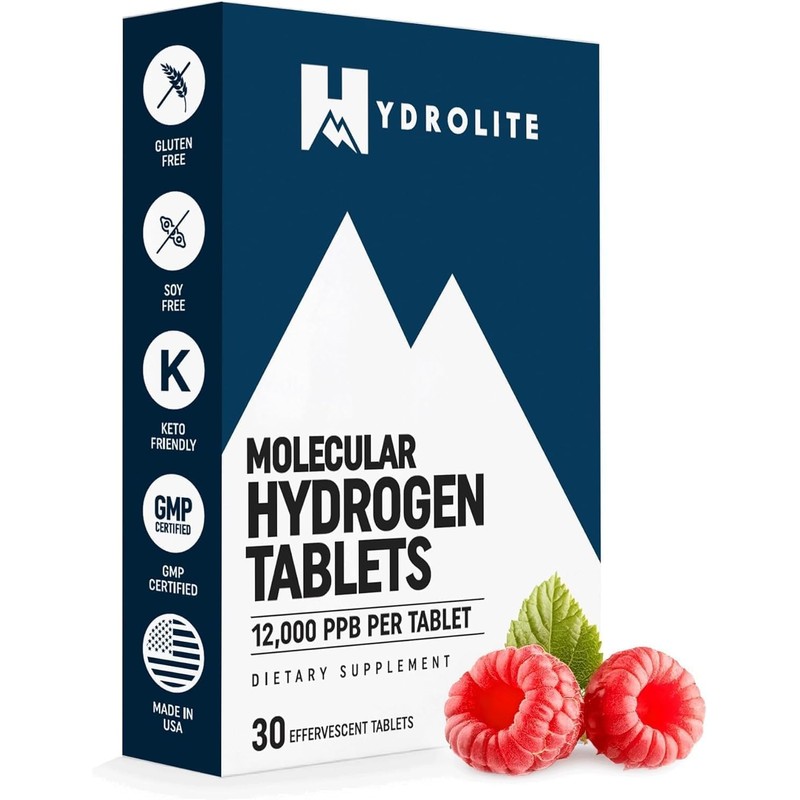 Hydrolite Tabletas de hidrógeno molecular HydroLite para agua potable con