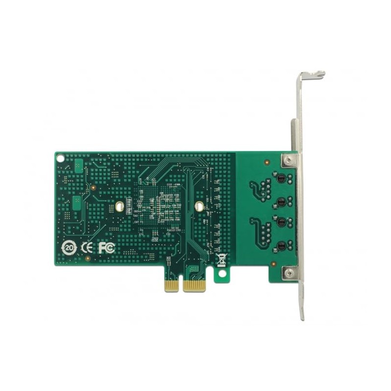 DeLock i82576 PCIe x1 Gigabit LAN 2x RJ45 + Low