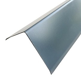 Aluminium angle 3-fold anthracite, 3000 mm aluminium angle, exterior decor 50 x 50 mm, inner leg dimensions made of aluminium Ral7016, anthracite grey, 0.8 mm thick, L profile RAL 7016, roof profile,
