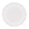 Hygloss Products Round Paper Doilies - Decorative, White Lace Doilies