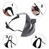 Axvxby Men's Mask, One-Eyed Half Face Phantom Mask, Half Face