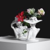 Table Centerpiece Vases, Simple and Modern Goddess Vase Ornaments, Ceramic