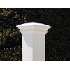 Barrette Outdoor Living 4"x4" Contemporary Post Top, White
