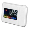 Weather Station Clock Temperature Humidity LCD Color Display LED Backlight