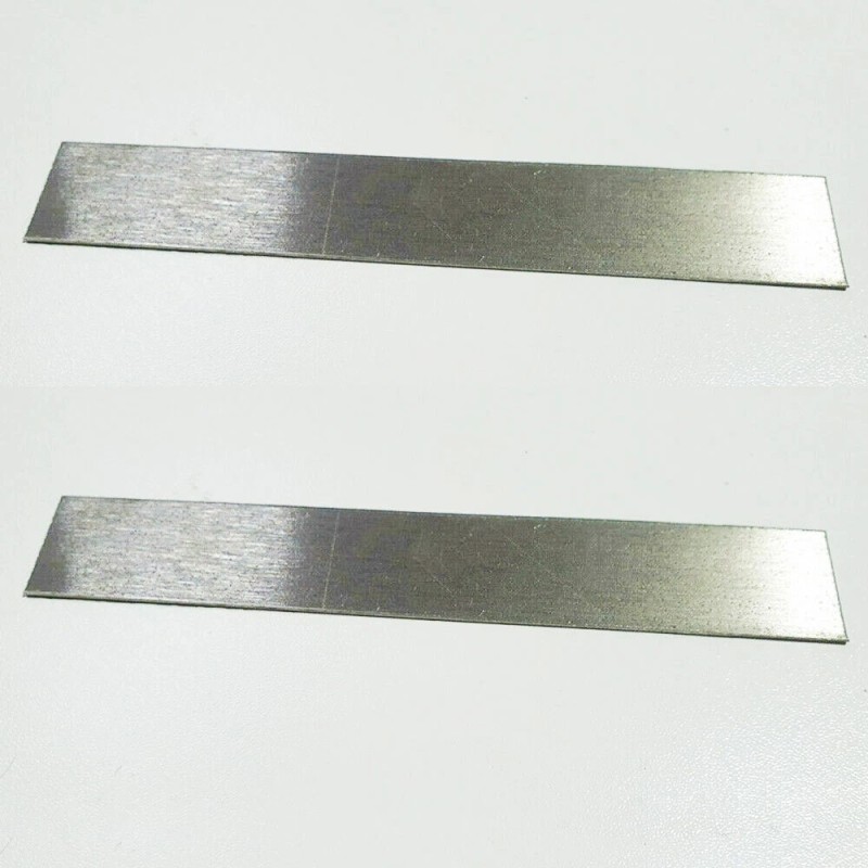 Unbranded 4PACKS Pure Nickel Anode 6" x 1" Plating Bright