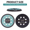 2 Pack Sander Replacement Pad for DWE6421 DWE6423 DCW210B, 5