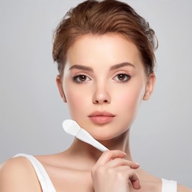 3 PCS Silikon Gesichtsmasken Pinsel, Maskenpinsel Silikon Schlamm Maske Applikator Flexible Masken Pinsel Diy für Hautpflege,Gesichtsmasken,Reinigungsmaske (3 verschiedene Formen)