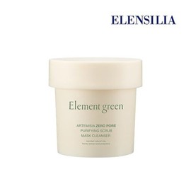 (신세계라이브쇼핑)엘리먼트그린쑥 제로 포어 퓨리파잉 스크럽 마스크 클렌저 1개 (Sincheolivable Shopping) Element Green Shoot Zero Fore Purifying Scrub Mask Cleanser 1 piece