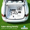 Portable Solar Panel Power Storage Generator Home Garden LED Light