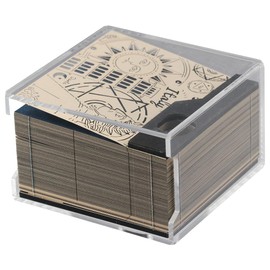 okhobby 3D Memo Pad Hand Torn Construction Paper Sculpture Artwork, Non-Stick Sticky Note DIY Post Notes, 165 Note Cards