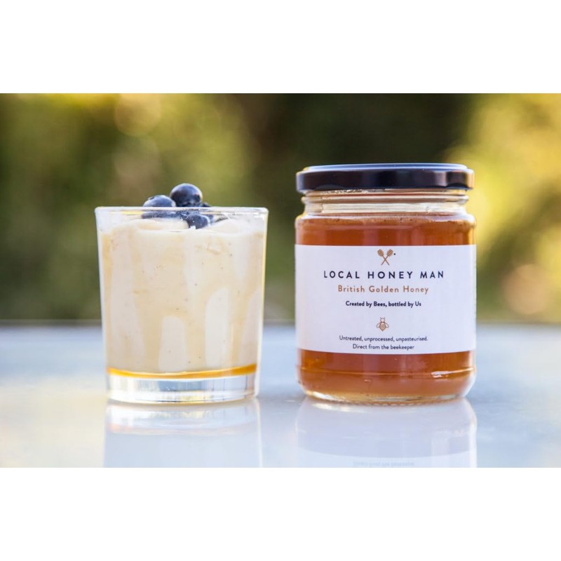 Local Honey Man 100% Pure Honey (Golden, 340g)