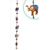 Indian Traditional Five Small Elephant Hanging Layer, Door Hanging, Wall