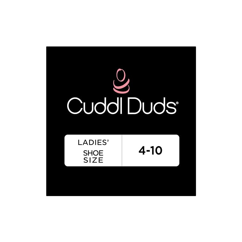 Cuddl Duds Women Multipack Super Soft Comfortable 2 Pair Pack
