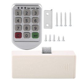 Bloqueo Electrónico, Kit de Bloqueo Electrónico, Cerradura de Contraseña Sin Llave Inteligente Electrónica con Teclado, Número de Puerta del Gabinete Código de Bloqueo