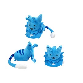 Xuqiufeng Gnarpy Plush, Regretavator Plush Gnarph Alien Cat Plush Toys，Give Fans and Friends Beautifully Plushie Doll Gifts (Blue)