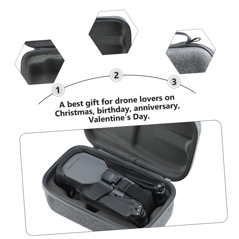 Kisangel 1 Set Portable Drone Carrying Case for Remote Controller