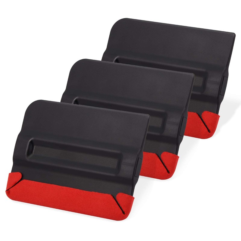 Winjun Professional Magnetic Squeegee Felt Squeegee with Micro Fine Buffer