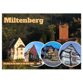 Miltenberg - The pearl on the banks of the River Main (Monthly Wall Calendar 2026 16.5" x 23.4" (open)), CALVENDO 14 Month Calendar
