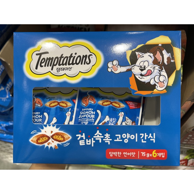 Temptation Cat 75g 6 pack salmon chicken / 템테이션 고양이