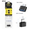 Leizhan USB-C to USB Adapter - 2 Pack OTG for