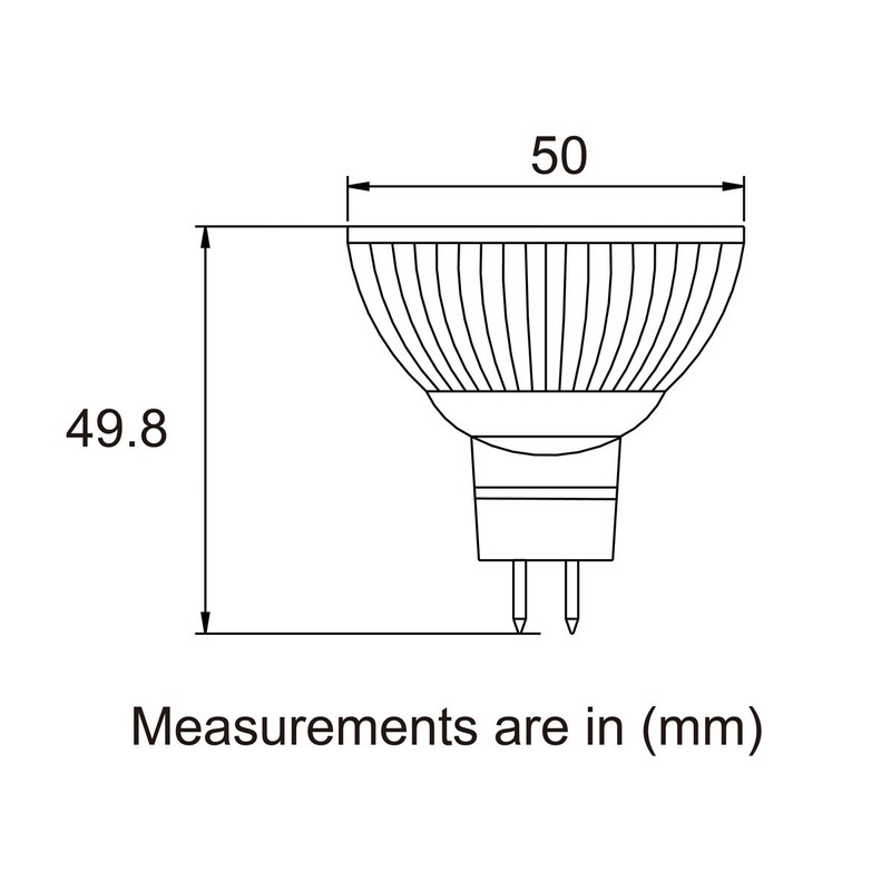 Dream Lighting 24V DC 4W LED MR16 Light Globe Lighting