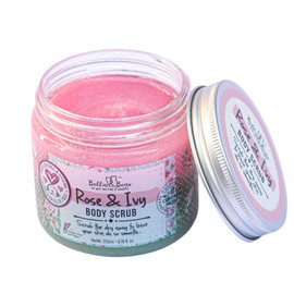 Bella & Bear Rose & Ivy Scrub, No Sulphates, Parabens, No Harmful Chemicals, Cruelty-Free, Vegan-Friendly Exfoliating, 6.7oz