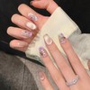 Hantyer Handmade Press On Nails 10pcs For Women(#1809,L)