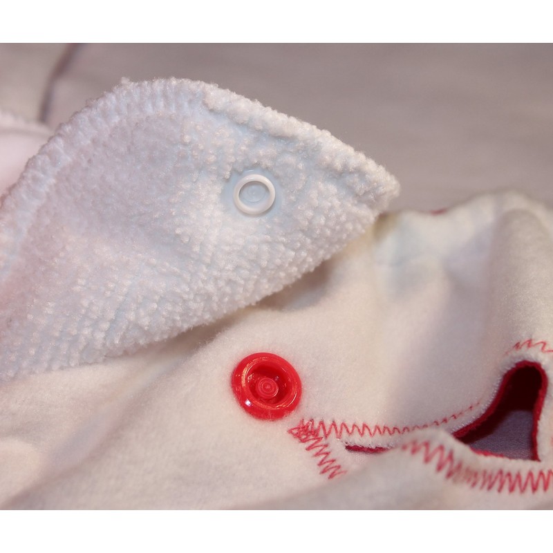 Glenndarcy Female Dog Nappy - Urine Incontinence - Poppers (Pink