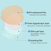 Sacral Foam Dressing, Sacrum Silicone Foam Dressing with Border, 7x7