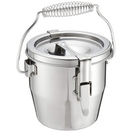Endoshoji ASY07014 Commercial Soup Can with Gasket, 5.5 inches (14 cm), Made in Japan