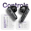 ORRO EcoBuds Wireless Earbuds, Semi In-Ear Design, Bluetooth 5.4 Earphones