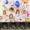 Construction Table Cloth, 8PCS Disposable Plastic Construction Tablecloth Birthday Party