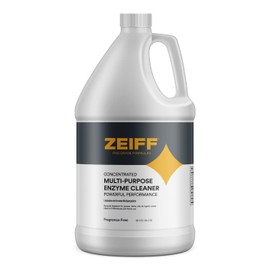 Zeiff Pro-Grade Multi-Purpose Probiotic Enzyme Cleaner - Powerful Cleaning & Odor Eliminating Formula For Professional & Home Surfaces - 1 Gallon - Fragrance Free