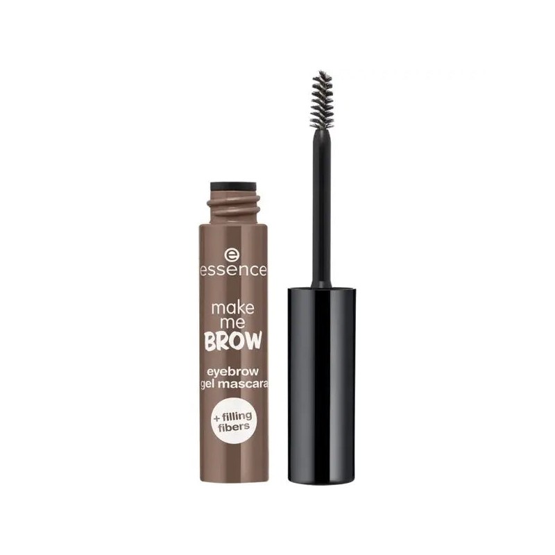 Essence Make Me Brow Eyebrow Gel Mascara, 08 Black Brows