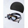 Swimming Goggles for Adults – Anti-Fog Wide Lens with UV