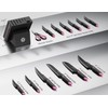 Knife Set - 15 PCS Kitchen Knife Set with Built-in