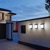 Solar Outdoor Wall Light Waterproof Motion Sensor Simple Appearance Solar