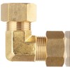 Anderson Metals - 00065-12 Brass Tube Fitting, Elbow, 3/4" x