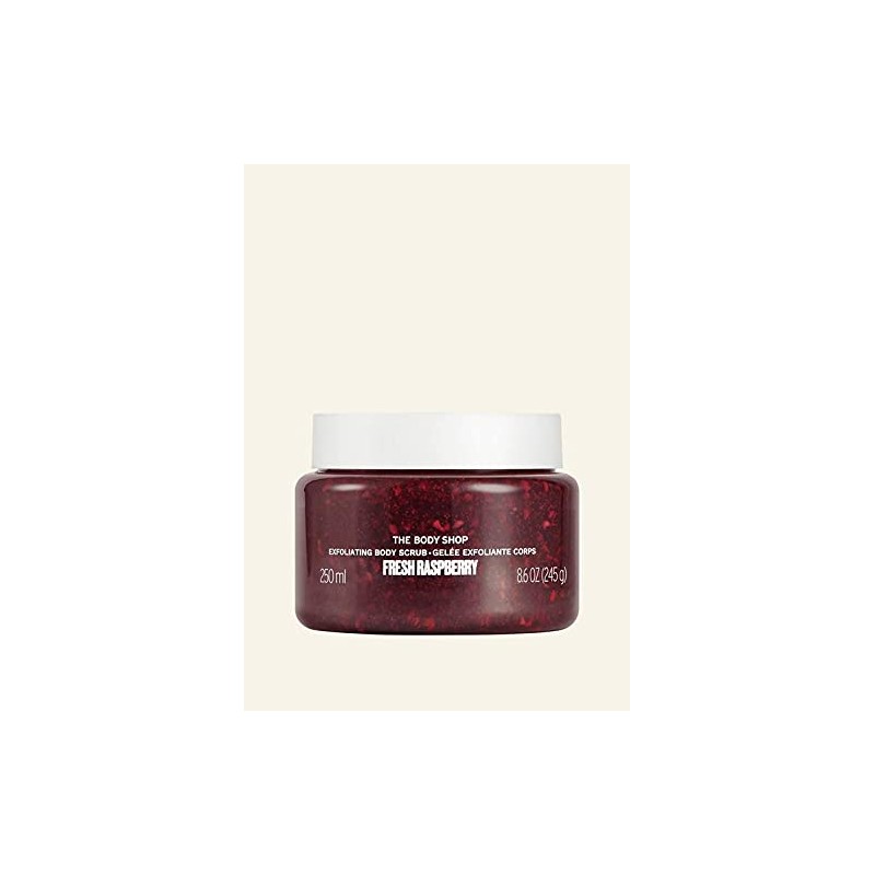 The Body Shop Fresh Raspberry Gel Body Scrub vegan Fruity,