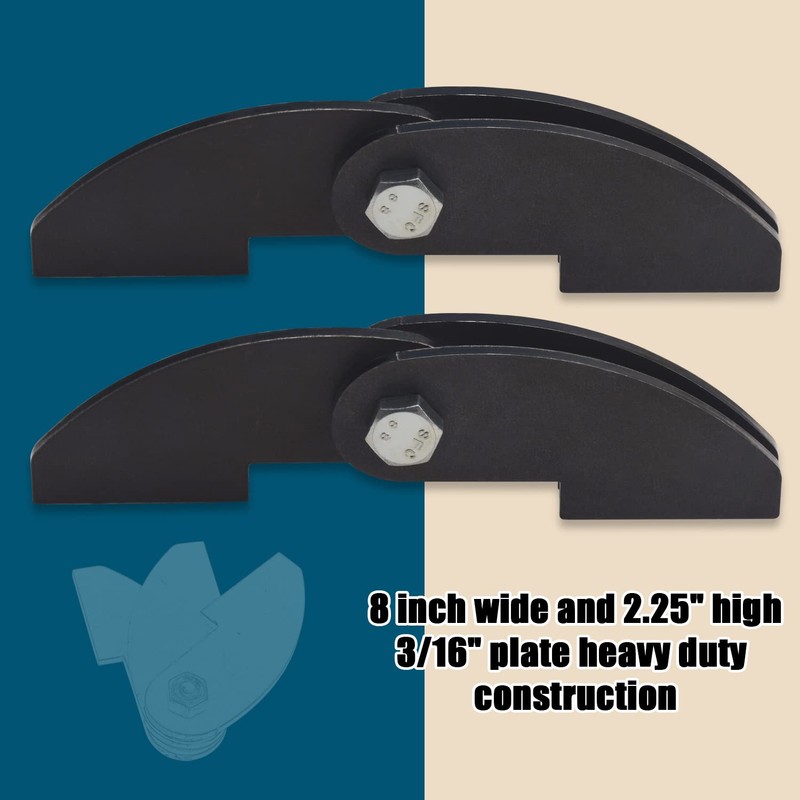 2 Pack Heavy Duty BBQ Smoker Hinge for BBQ Smoker